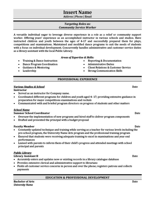 Resume Templates101 Resume Picture
