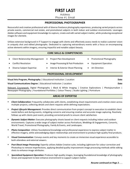 Resume Templates101 Resume Picture